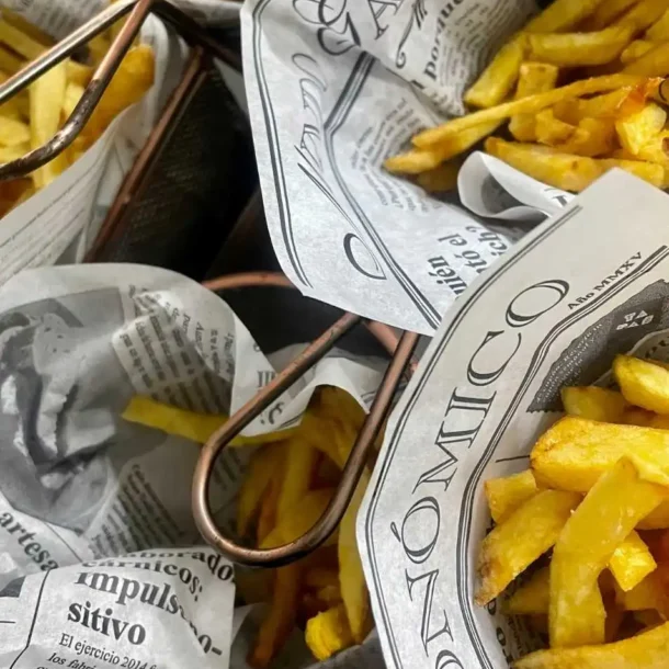 Patatas naturales fritas de calidad